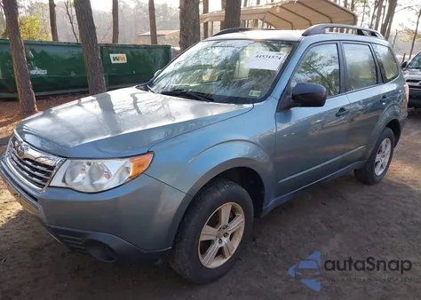 2010 Subaru Forester 2.5X from USA, damaged, VIN JF2SH6BC5AG764061